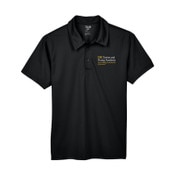 USC Trojans Unisex Iovine and Young Academy Black Polo